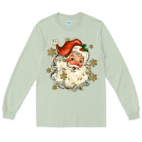 Matcha Christmas Santa Long Sleeve Tee - MaliasSmallBusiness
