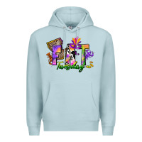 Blue Mist fat tuesday Premium Hoodie - CowGirlArtShop