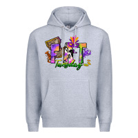 Heather Grey fat tuesday Premium Hoodie - CowGirlArtShop