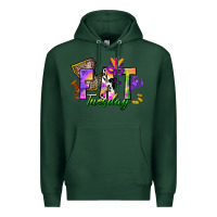 Sports Green fat tuesday Premium Hoodie - CowGirlArtShop