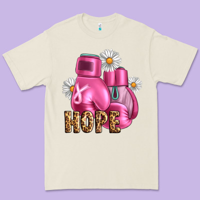 Breast Cancer Boxing Gloves Premium Tee Designed By Artiststas