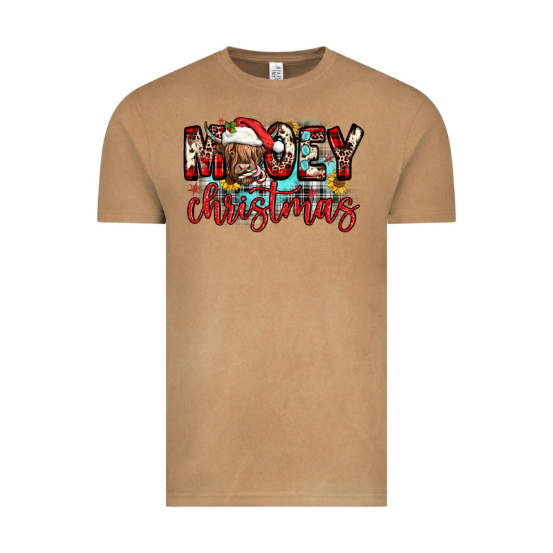 Mooey Christmas Sunflower Vintage Tee by JahusDesignShop | Teevron
