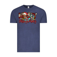 Vintage Denim mooey christmas sunflower Vintage Tee - JahusDesignShop