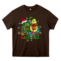 Chocolate Brown feliz navocado Heavy Core Tee - JahusDesignShop