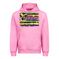 Fuchsia Pink mardi gras Urban Hoodie - FaDigitalArtStudio