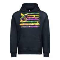 Navy mardi gras Urban Hoodie - FaDigitalArtStudio