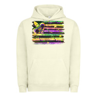 Pigment Pistachio mardi gras Urban Hoodie - FaDigitalArtStudio