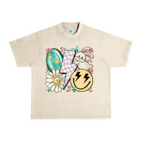 Sandshell retro easter Urban Heavy Tee - MaliasSmallBusiness