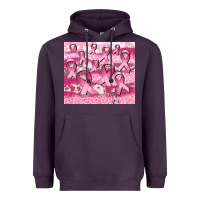 Plum ribbon Heavyweight Hoodie - CowGirlArtShop