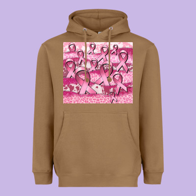 Ribbon Heavyweight Hoodie Designed By Cowgirlartshop