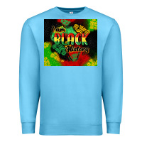 Ocean Blue i am black history tumbler cowgirl Premium Sweatshirt - CowGirlArtShop