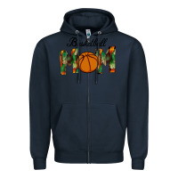 Navy Basketball Mom Zipper Hoodie - Bettercallsaul
