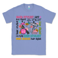 Colony Blue hair stylist typography Classic Tee - MaliasSmallBusiness