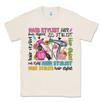 Natural hair stylist typography Classic Tee - MaliasSmallBusiness