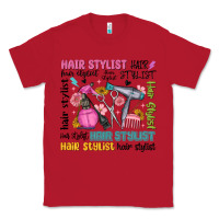 Red hair stylist typography Classic Tee - MaliasSmallBusiness