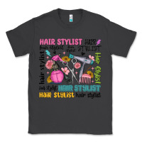 Smoke hair stylist typography Classic Tee - MaliasSmallBusiness