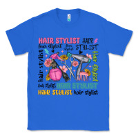 True Royal hair stylist typography Classic Tee - MaliasSmallBusiness