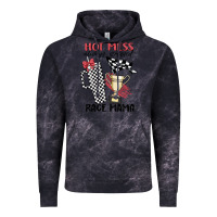 Cloud Black hot mess always stressed race mama Vintage Hoodie - MaliasSmallBusiness