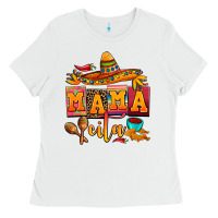 White mama cita cinco de mayo Ladies Tee - AdoDesignShop