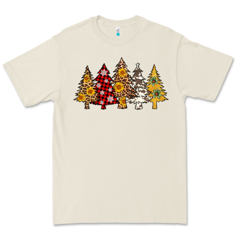 Leopard Christmas Trees Premium Tee by AdoDesignShop | Teevron