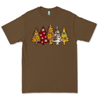 Cacao leopard christmas trees Premium Tee - AdoDesignShop
