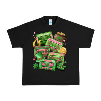 Black st patrick's day cassette tapes Urban Heavy Tee - MaliasSmallBusiness