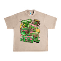 French Oak st patrick's day cassette tapes Urban Heavy Tee - MaliasSmallBusiness