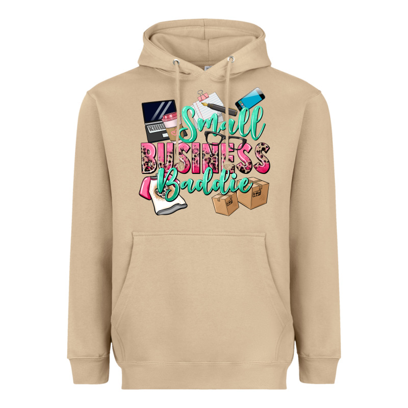 Small Business Baddie Heavyweight Hoodie by CowGirlArtShop | Teevron