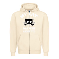 Sandshell My Cat Was Right About You Zipper Hoodie - Bettercallsaul