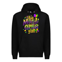 Black its mardi gras yall Premium Hoodie - CowGirlArtShop