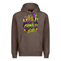 Coffee its mardi gras yall Premium Hoodie - CowGirlArtShop