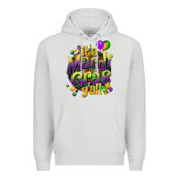 Dove Grey its mardi gras yall Premium Hoodie - CowGirlArtShop