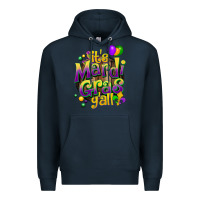 Navy its mardi gras yall Premium Hoodie - CowGirlArtShop