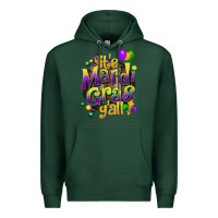 Sports Green its mardi gras yall Premium Hoodie - CowGirlArtShop