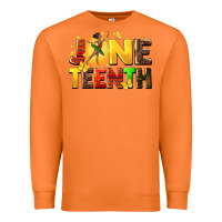 Carrot juneteen black girl Premium Sweatshirt - CowGirlArtShop