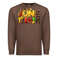 Chestnut juneteen black girl Premium Sweatshirt - CowGirlArtShop
