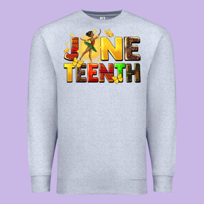 Juneteen Black Girl Premium Sweatshirt Designed By Cowgirlartshop
