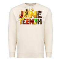 Sandshell juneteen black girl Premium Sweatshirt - CowGirlArtShop
