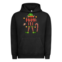 Pigment Black mama elf Urban Hoodie - FaDigitalArtStudio