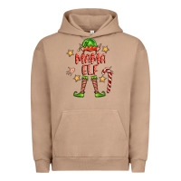 Pigment Burro mama elf Urban Hoodie - FaDigitalArtStudio