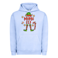 Pigment Grape Ice mama elf Urban Hoodie - FaDigitalArtStudio