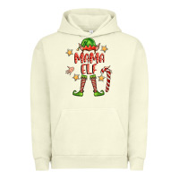 Pigment Pistachio mama elf Urban Hoodie - FaDigitalArtStudio