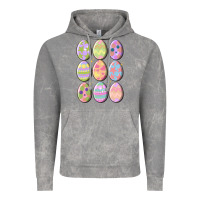 Cloud Rock vintage easter eggs Vintage Hoodie - MaliasSmallBusiness