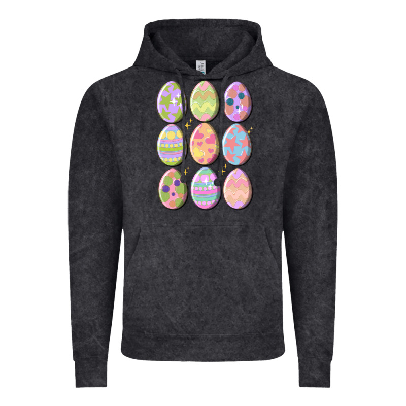 Vintage Easter Eggs Vintage Hoodie by MaliasSmallBusiness | Teevron