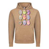 Vintage Coffee vintage easter eggs Vintage Hoodie - MaliasSmallBusiness