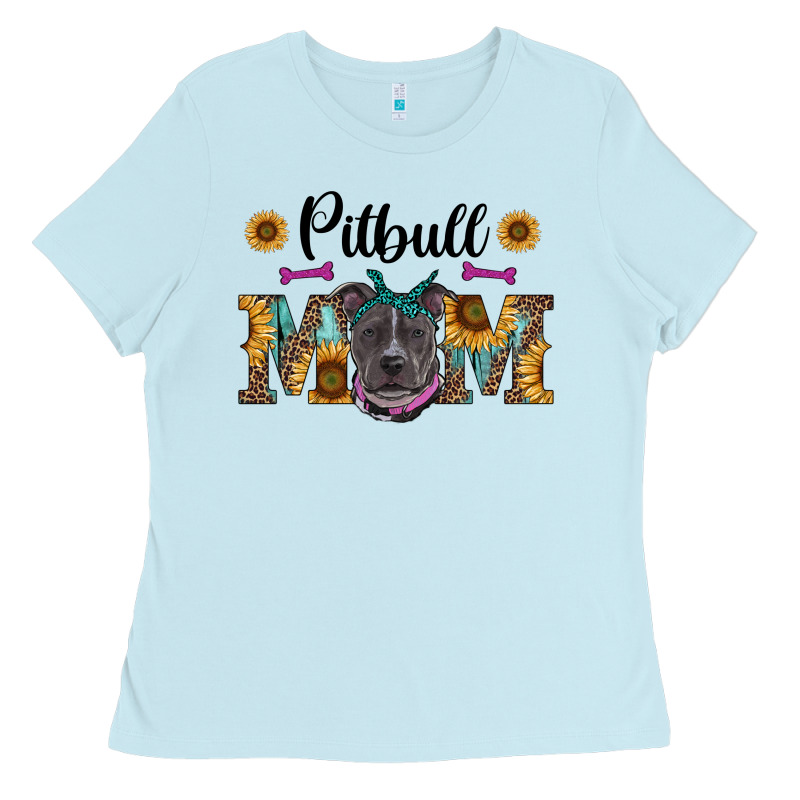 Western Pitbull Mom Ladies Tee by RanaPortraitStore | Teevron