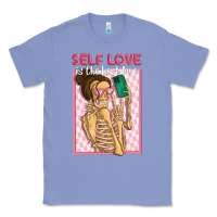 Colony Blue self love is the best love Classic Tee - MaliasSmallBusiness