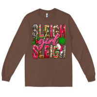Chestnut Sleigh girl sleigh Long Sleeve Tee - NancyCooperArtShop