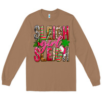 Toasted Coconut Sleigh girl sleigh Long Sleeve Tee - NancyCooperArtShop