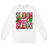 White Sleigh girl sleigh Long Sleeve Tee - NancyCooperArtShop